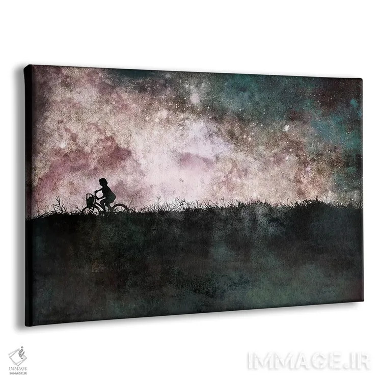 تابلو دکوراتیو نور ستارگان اثر فایو بای فایو کالکتیو - نمای پرسپکتیو محصول