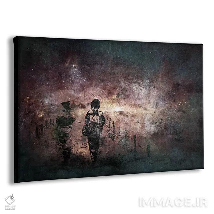 تابلو دکوراتیو در جستجوی خورشید اثر فایو بای فایو کالکتیو - نمای پرسپکتیو محصول