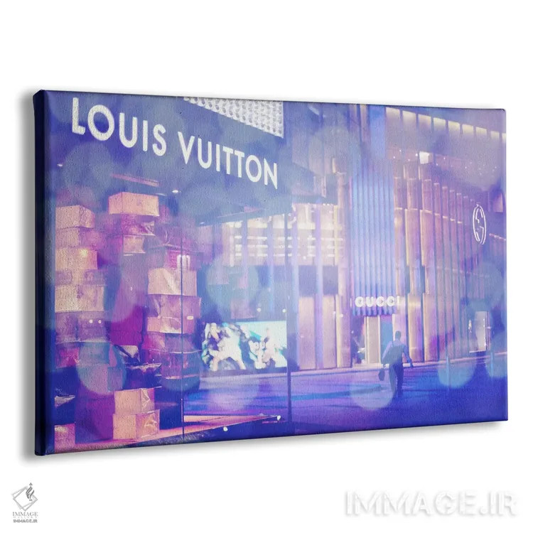 تابلو دکوراتیو نوار نخستین اثر فایو بای فایو کالکتیو - نمای پرسپکتیو محصول