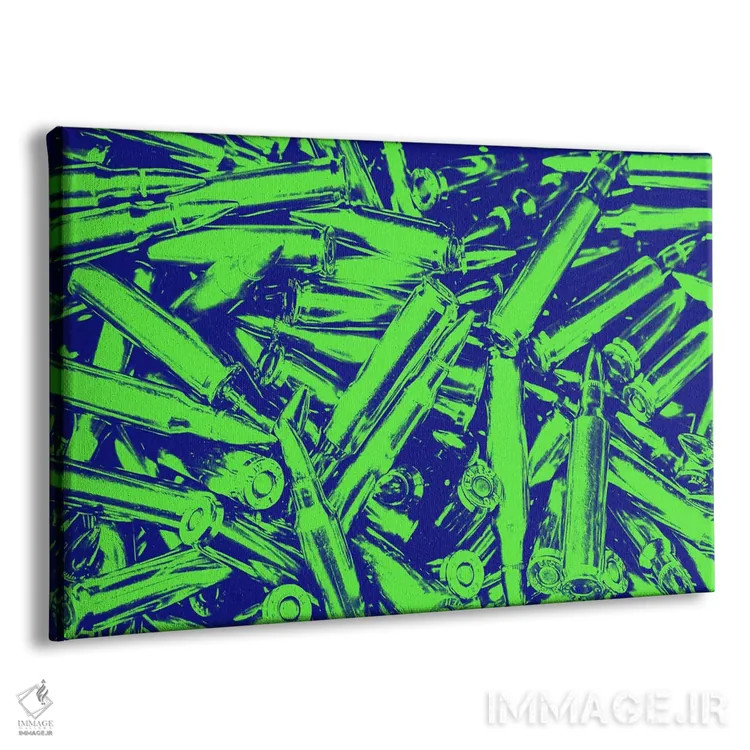 تابلو دکوراتیو انباشت شماره ۲ اثر فایو بای فایو کالکتیو - نمای پرسپکتیو محصول