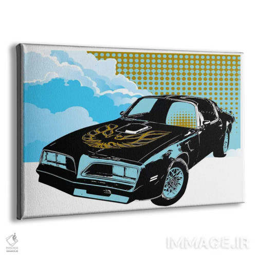 تابلو دکوراتیو عضله در آسمان اثر فایو بای فایو کالکتیو - نمای پرسپکتیو محصول