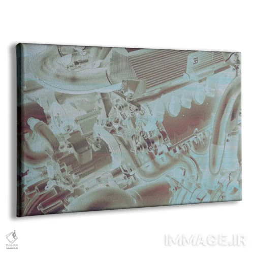 تابلو دکوراتیو اوج قدرت اثر فایو بای فایو کالکتیو - نمای پرسپکتیو محصول