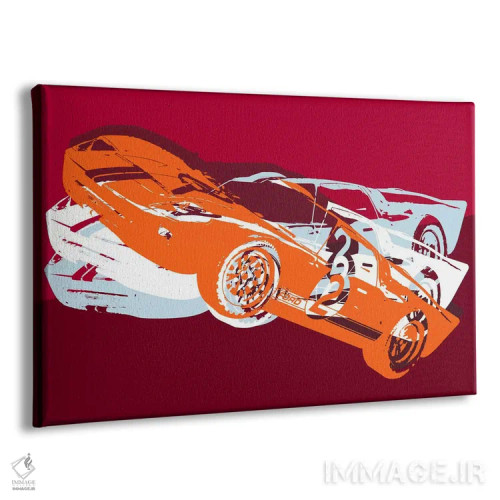 تابلو دکوراتیو جی تی اثر فایو بای فایو کالکتیو - نمای پرسپکتیو محصول