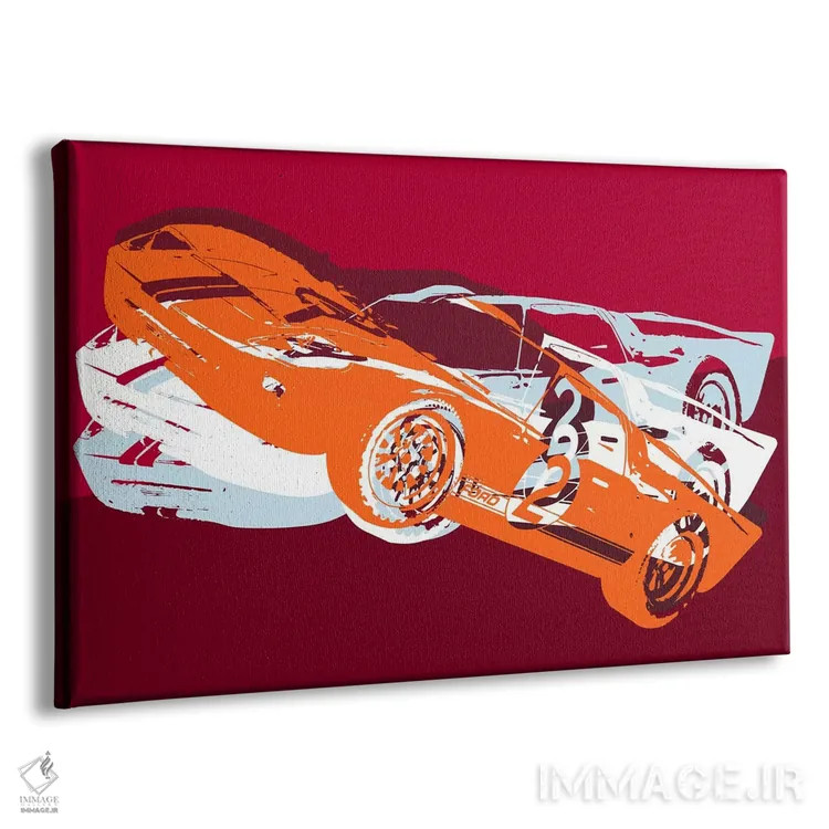 تابلو دکوراتیو جی تی اثر فایو بای فایو کالکتیو - نمای پرسپکتیو محصول