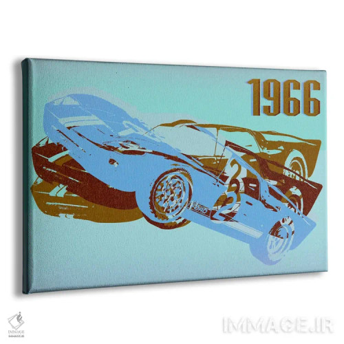 تابلو دکوراتیو جی تی ۳ اثر فایو بای فایو کالکتیو - نمای پرسپکتیو محصول