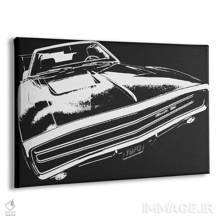 تابلو دکوراتیو قدرت خالص اثر فایو بای فایو کالکتیو - نمای پرسپکتیو محصول