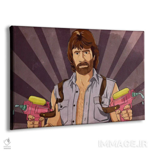 تابلو دکوراتیو او اسلحه با خود دارد اثر فایو بای فایو کالکتیو - نمای پرسپکتیو محصول