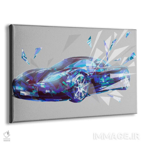 تابلو دکوراتیو شکستن مرزها اثر فایو بای فایو کالکتیو - نمای پرسپکتیو محصول