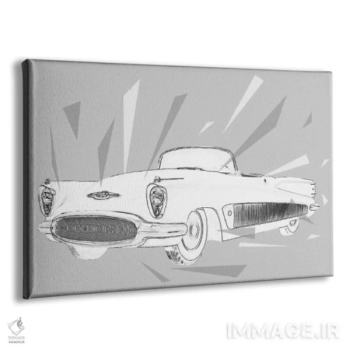 تابلو دکوراتیو تکه های یک اثر کلاسیک ۲ - نمای پرسپکتیو محصول