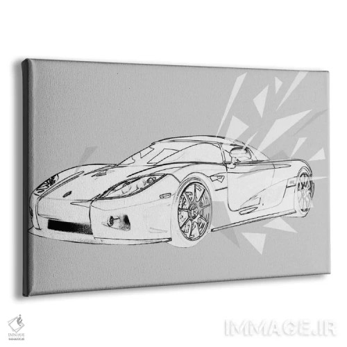 تابلو دکوراتیو شکستن مرزها ۲ اثر فایو بای فایو کالکتیو - نمای پرسپکتیو محصول