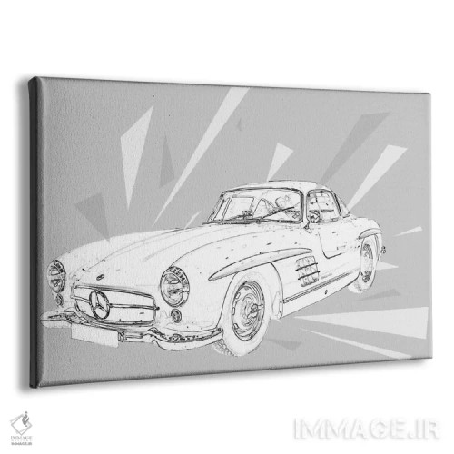 تابلو دکوراتیو گالوینگ های کلاسیک ۲ اثر فایو بای فایو کالکتیو - نمای پرسپکتیو محصول