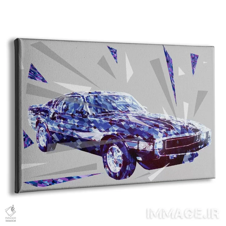 تابلو دکوراتیو عضله بیش از حد اثر فایو بای فایو کالکتیو - نمای پرسپکتیو محصول