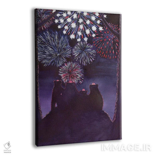 تابلو دکوراتیو چهارم ژوئیه اثر کترین جی مک الروی - نمای پرسپکتیو محصول