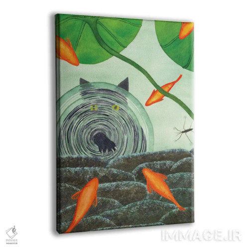 تابلو دکوراتیو مارکو پولو اثر کترین جی مک الروی - نمای پرسپکتیو محصول