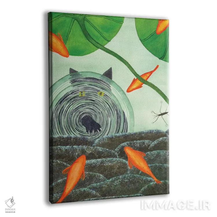 تابلو دکوراتیو مارکو پولو اثر کترین جی مک الروی - نمای پرسپکتیو محصول