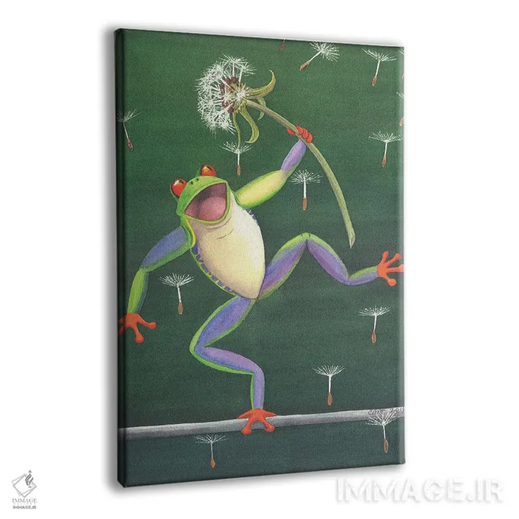 تابلو دکوراتیو طناب باز اثر کترین جی مک الروی - نمای پرسپکتیو محصول