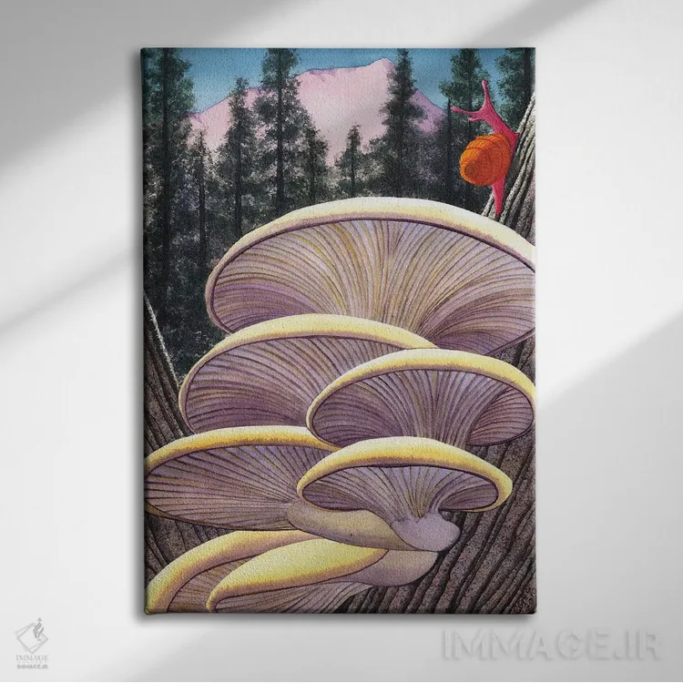 تابلو دکوراتیو صورتی، مثل من اثر کترین جی مک الروی - نمای روبهرو روی دیوار