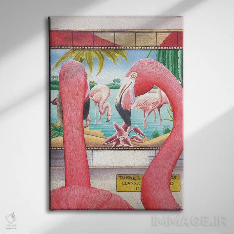 تابلو دکوراتیو کلاسیک اثر کترین جی مک الروی - نمای روبهرو روی دیوار