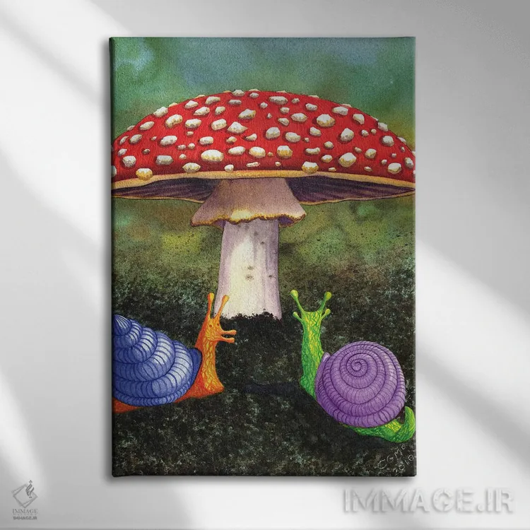 تابلو دکوراتیو وجود دارد اثر کترین جی مک الروی - نمای روبهرو روی دیوار