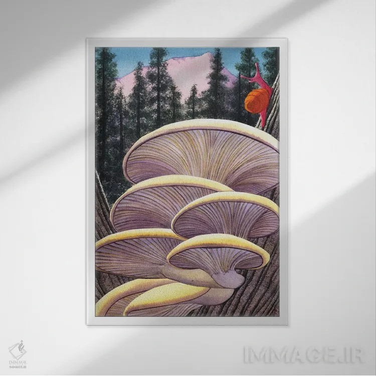 تابلو دکوراتیو صورتی، مثل من اثر کترین جی مک الروی - نمای قابدار سفید