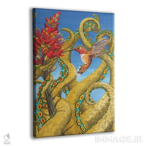 تابلو دکوراتیو باغ های اکو تیلو اثر کترین جی مک الروی - نمای پرسپکتیو محصول