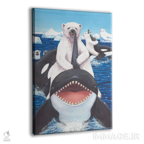 تابلو دکوراتیو برونشان! اثر کترین جی مک الروی - نمای پرسپکتیو محصول