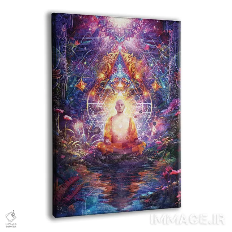 تابلو دکوراتیو لحظه ای آفتاب را حس کردم اثر کامرون گری - نمای پرسپکتیو محصول