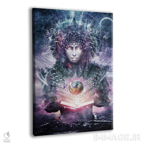 تابلو دکوراتیو اطلس اقیانوس اثر کامرون گری - نمای پرسپکتیو محصول