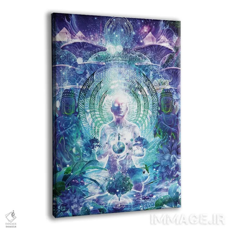 تابلو دکوراتیو ناظران آسمان اثر کامرون گری - نمای پرسپکتیو محصول