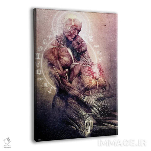 تابلو دکوراتیو میان اشک ها اثر کامرون گری - نمای پرسپکتیو محصول