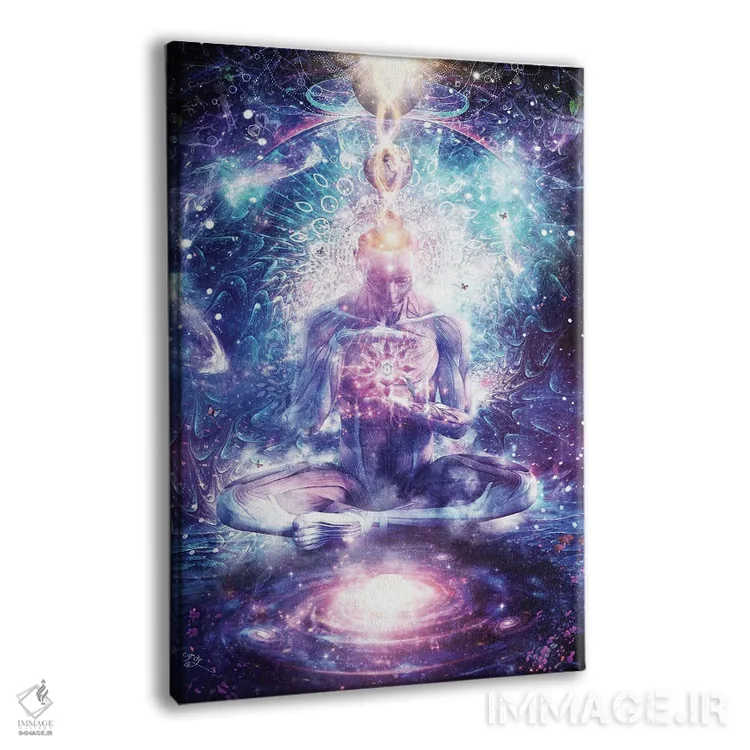 تابلو دکوراتیو بر لبه هماهنگی اثر کامرون گری - نمای پرسپکتیو محصول