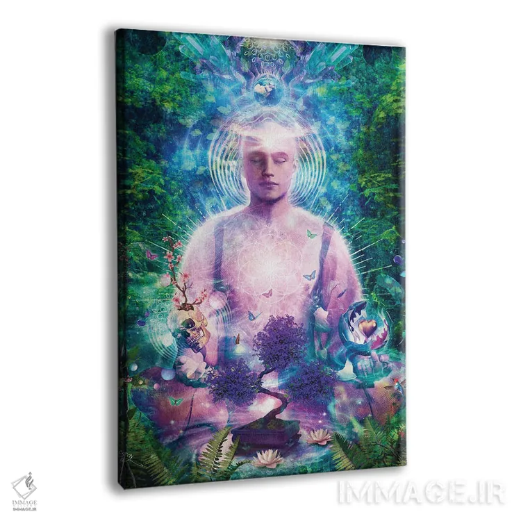 تابلو دکوراتیو مدیتیشن روزانه اثر کامرون گری - نمای پرسپکتیو محصول