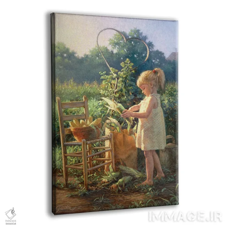 تابلو دکوراتیو ایمی اثر کربرت گوتیه - نمای پرسپکتیو محصول