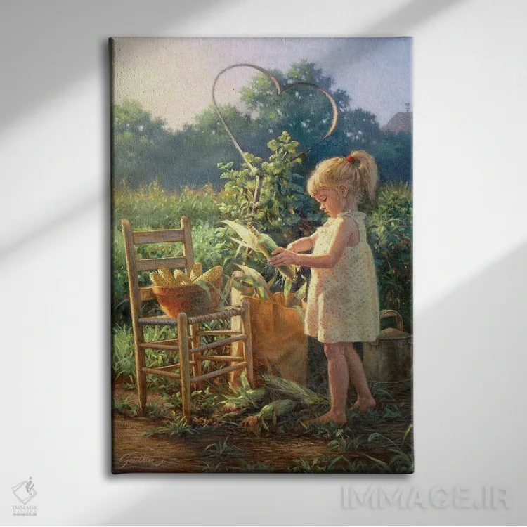 تابلو دکوراتیو ایمی اثر کربرت گوتیه - نمای روبهرو روی دیوار