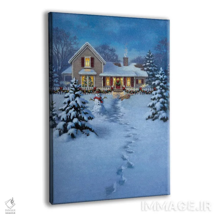 تابلو دکوراتیو مسیر به سوی خانه اثر کربرت گوتیه - نمای پرسپکتیو محصول