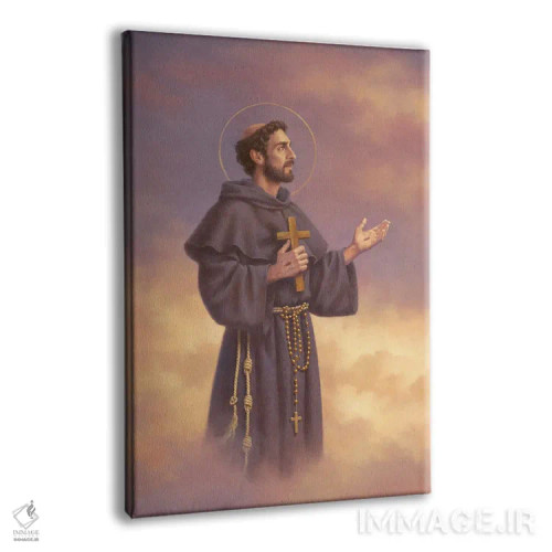 تابلو دکوراتیو سن فرانسیس آسیزی اثر کربرت گوتیه - نمای پرسپکتیو محصول