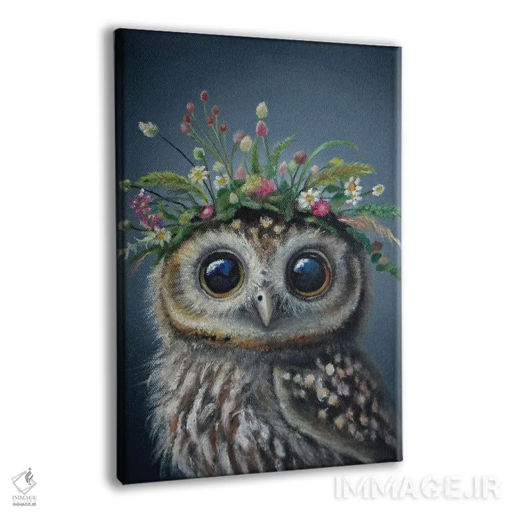 تابلو دکوراتیو اوفیلیا اثر کری گولر - نمای پرسپکتیو محصول