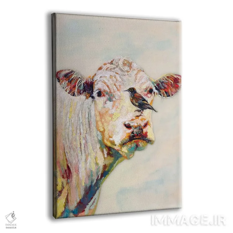 تابلو مدرن سمپاتیکو اثر کری گولر - نمای پرسپکتیو محصول