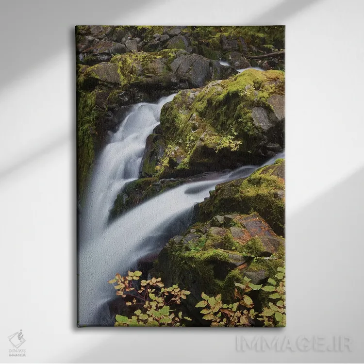 تابلو دکوراتیو Olympic National Park,آبشار سول دوک، پارک ملی المپیک اثر کن آرچر - نمای روبهرو روی دیوار