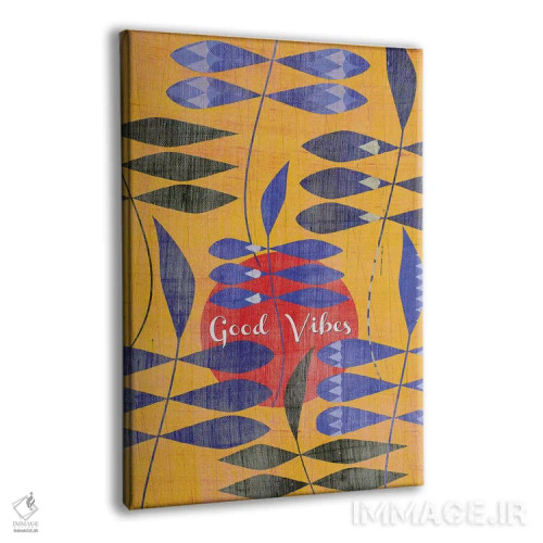 تابلو دکوراتیو حس خوب اثر چایا شرادر - نمای پرسپکتیو محصول