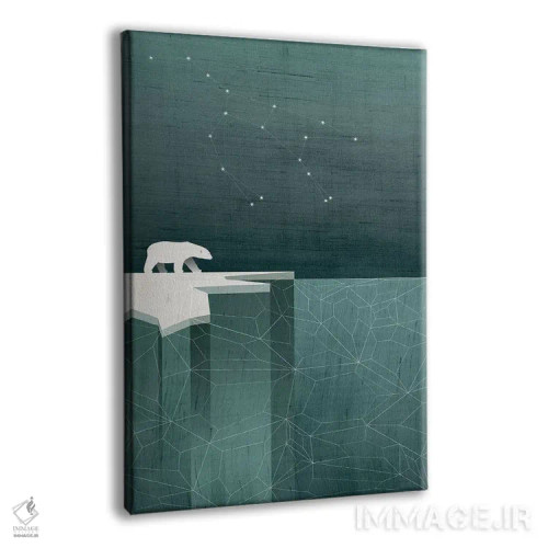تابلو دکوراتیو دب اکبر اثر چایا شرادر - نمای پرسپکتیو محصول