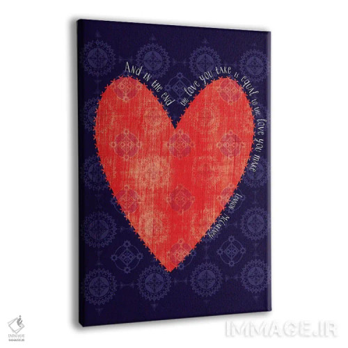 تابلو دکوراتیو و در پایان اثر چایا شرادر - نمای پرسپکتیو محصول