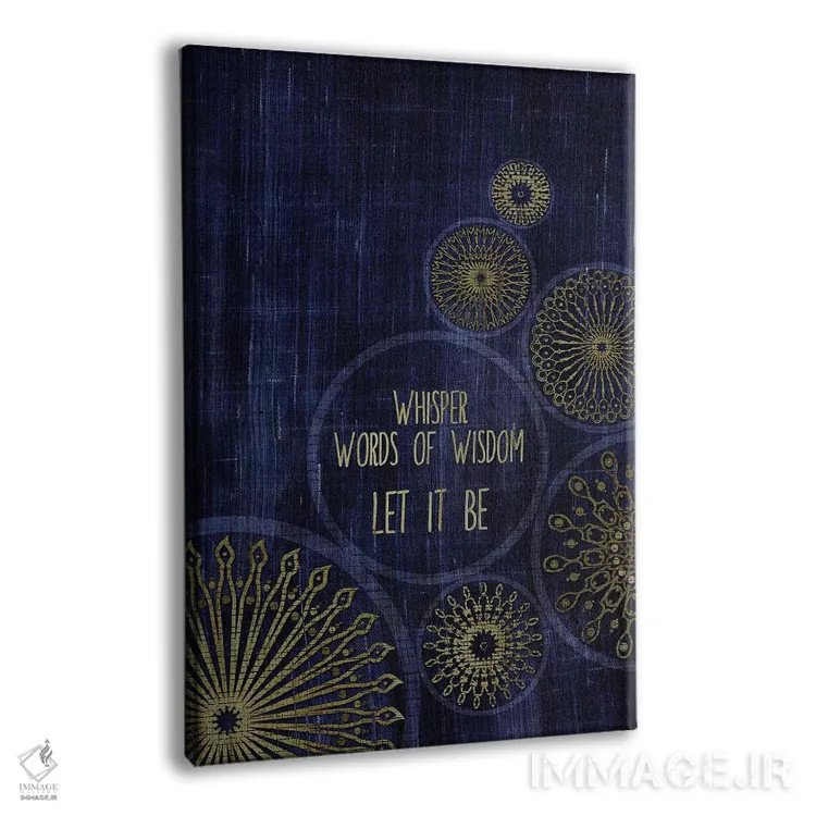 تابلو دکوراتیو رهایش کن اثر چایا شرادر - نمای پرسپکتیو محصول