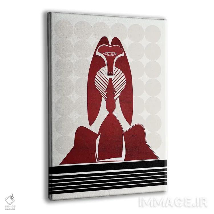 تابلو دکوراتیو مجسمه پیکاسو، شیکاگو اثر چایا شرادر - نمای پرسپکتیو محصول