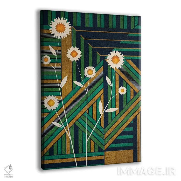 تابلو دکوراتیو گل های وحشی اثر چایا شرادر - نمای پرسپکتیو محصول