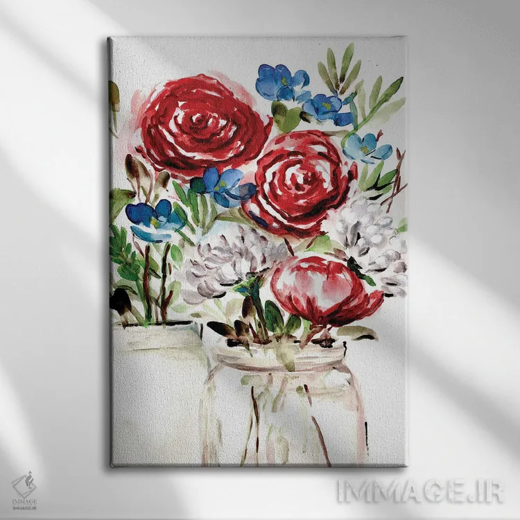 تابلو دکوراتیو افتخار به آمریکایی بودن ۱ اثر مارسی چپمن - نمای روبهرو روی دیوار