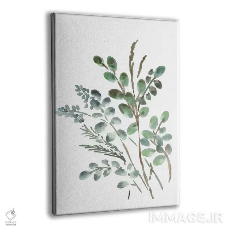 تابلو دکوراتیو گیاهان روستایی ۲ اثر مارسی چپمن - نمای پرسپکتیو محصول