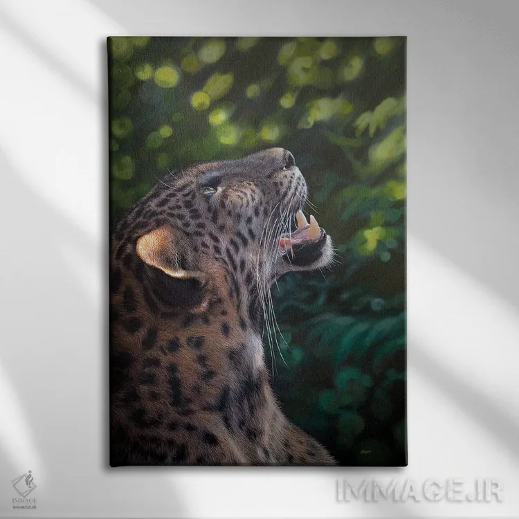 تابلو دکوراتیو "دیزنی کنجکاو" اثر هنر چامی - نمای روبهرو روی دیوار