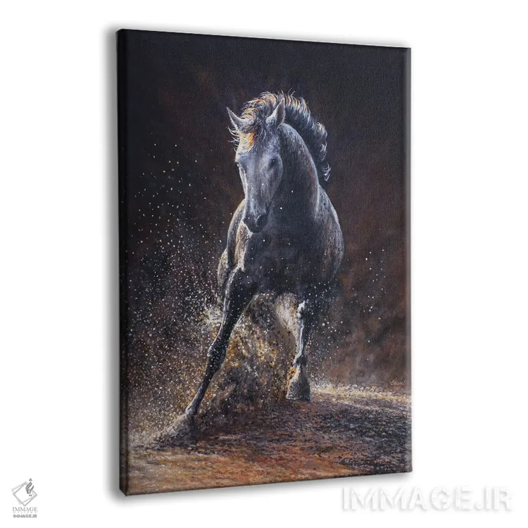 تابلو دکوراتیو "آزادی ۲" اثر هنر چامی - نمای پرسپکتیو محصول