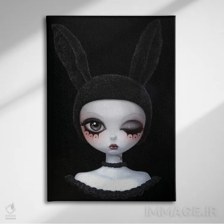 تابلو دکوراتیو "حافظه چیست ۳" اثر چن هونگژو - نمای روبهرو روی دیوار